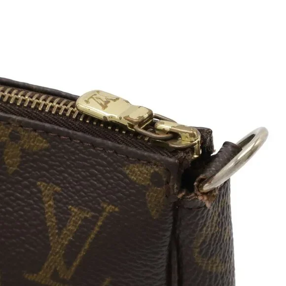Louis Vuitton Monogram Pochette Pouch Handbag Party - Picture 5 of 8
